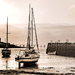 Sepia Harbour by frequentframes