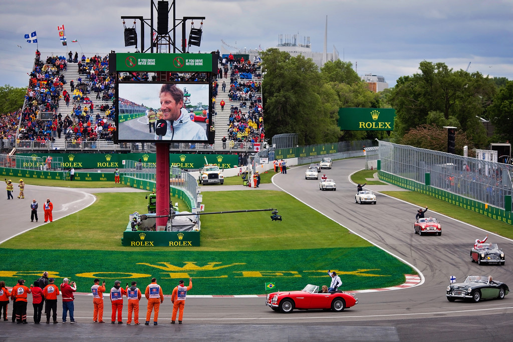 Canadian F1 Drivers Parade with Massa by kiwichick