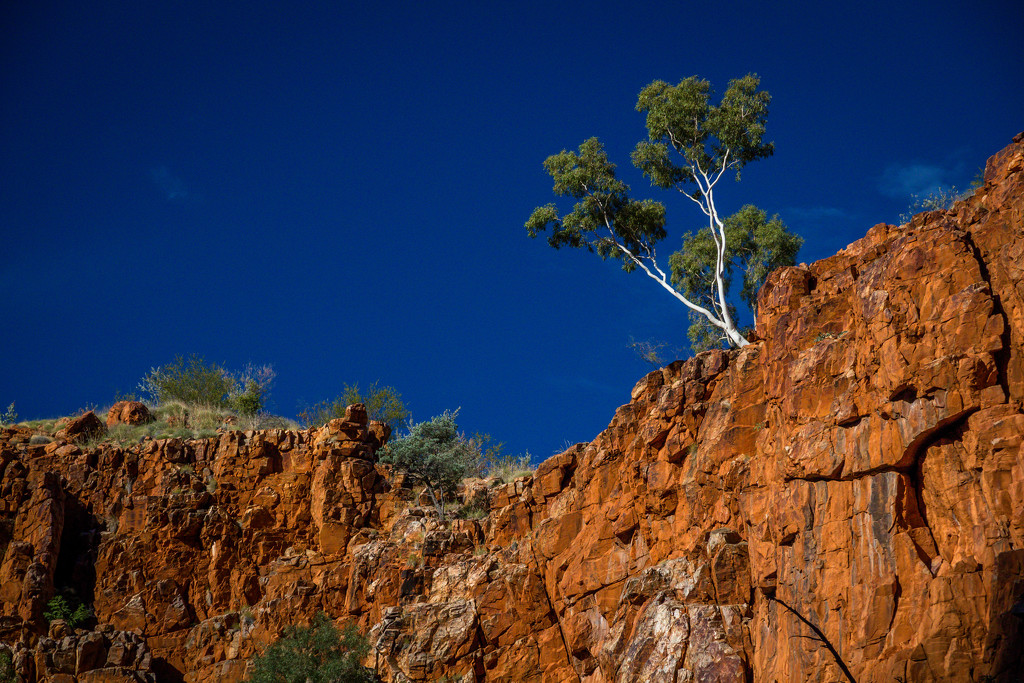 Ormiston Gorge on sunset by pusspup