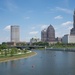 A View of the River in Columbus by jyokota