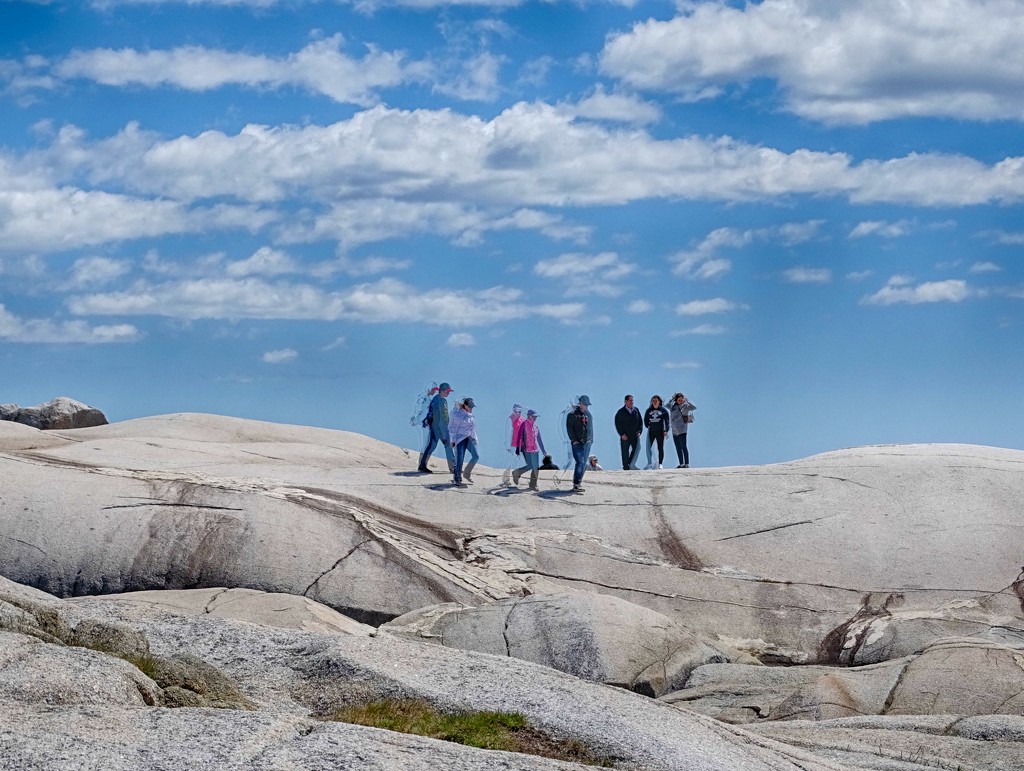 The rocks of Peggy's Cove by maggiemae