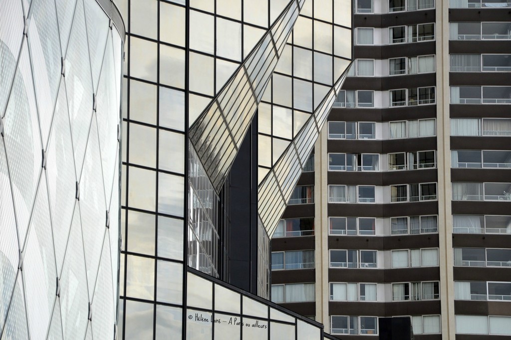 Modern buildings  by parisouailleurs