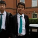 School Boys In Manchester's Chinatown  by seattle