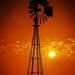 Windmill at Sunset by judyc57