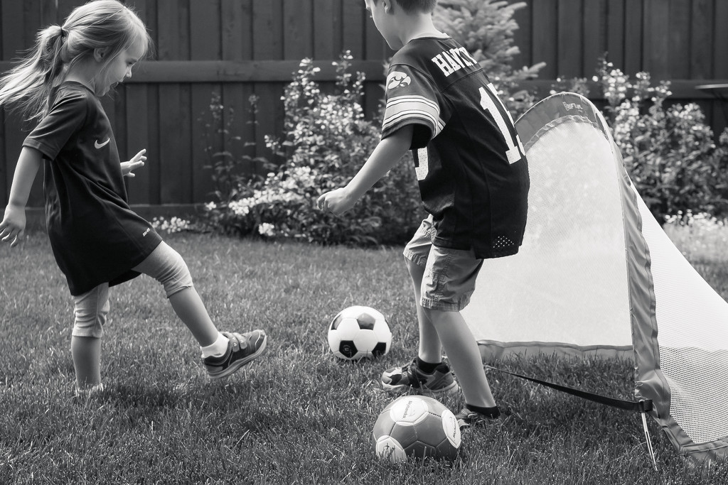 Backyard Soccer by tina_mac