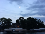 17th Jun 2016 - Moon over the lake