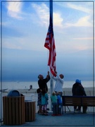 15th Jun 2016 - Flag Lowering Ceremony at Cape May