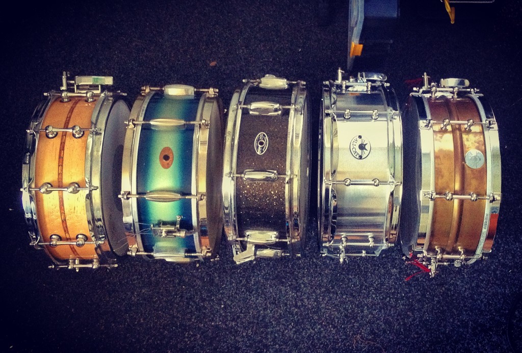 Snare drums ready for new heads by manek43509