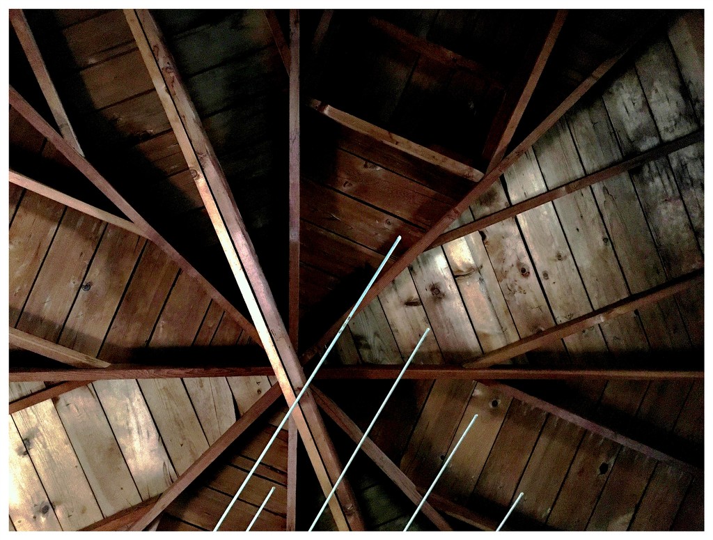 Gallup House attic by jeffjones