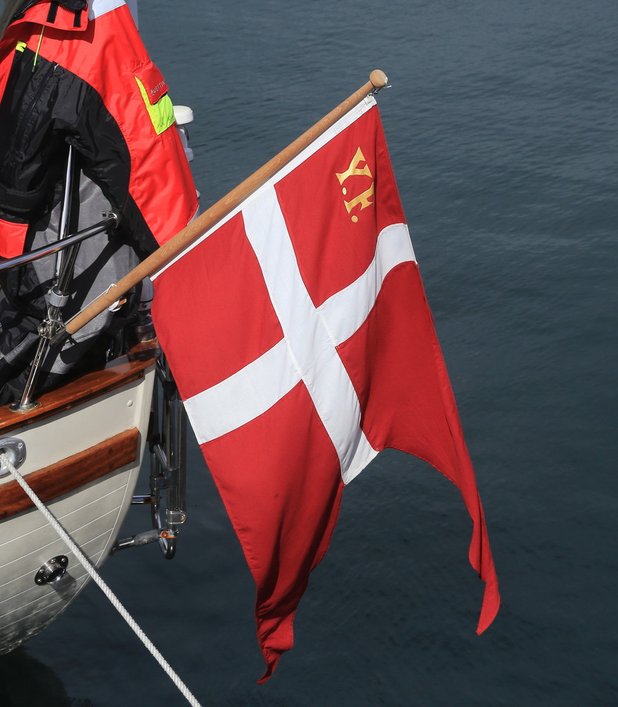 Harbour Flags #12 - Denmark by lifeat60degrees