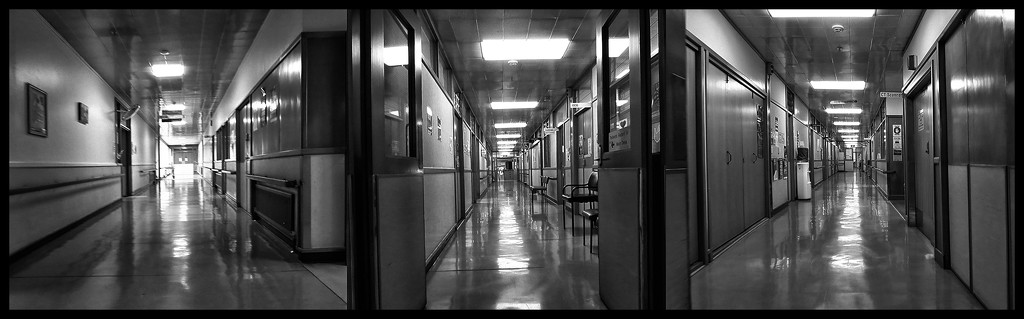 hospital corridors by kali66