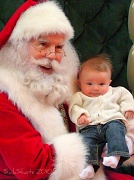 8th Dec 2010 - Harper and Santa Claus