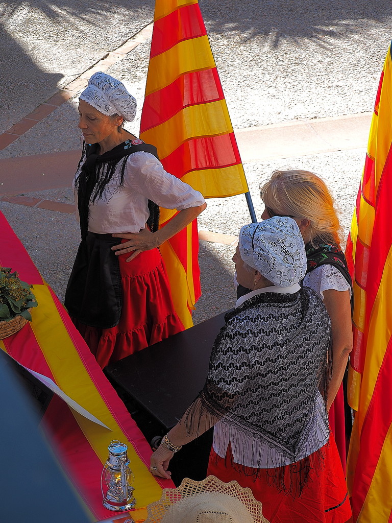 Catalan dancers at the Feast of St.John by laroque