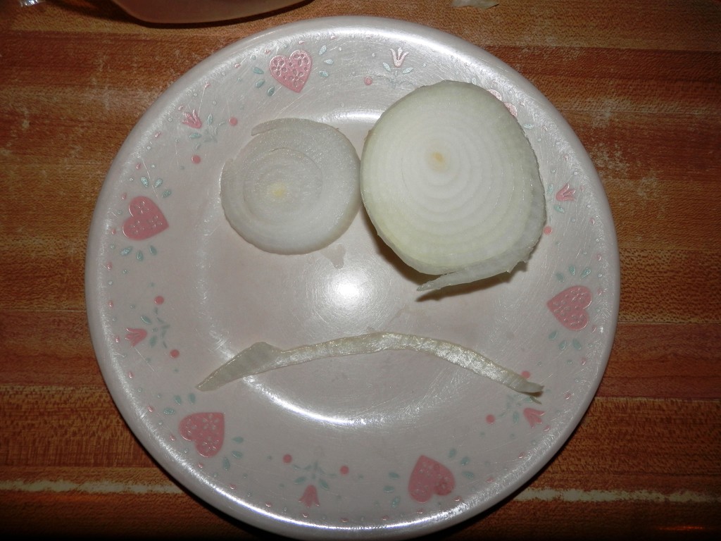 Sad Onion by julie