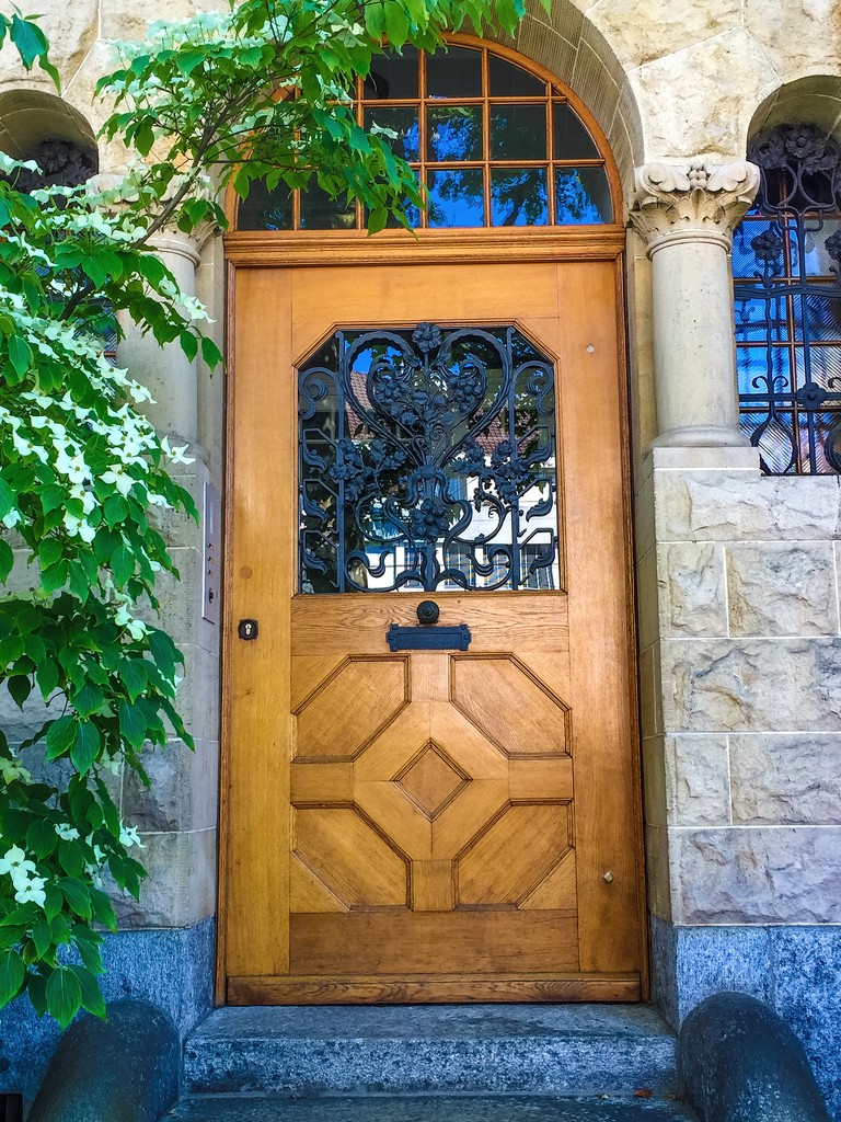 A door with a heart by cocobella