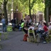 Occidental Park in Pioneer Square by seattle
