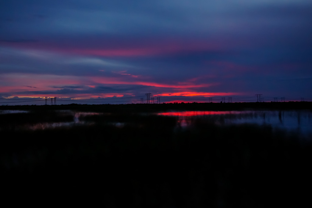 Night falls in the Everglades by danette