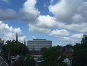 3rd Jul 2016 - Summer clouds over downtown Charleston, SC