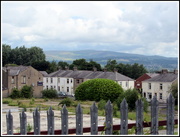4th Jul 2016 - Terraced housing and Pendle Hill.
