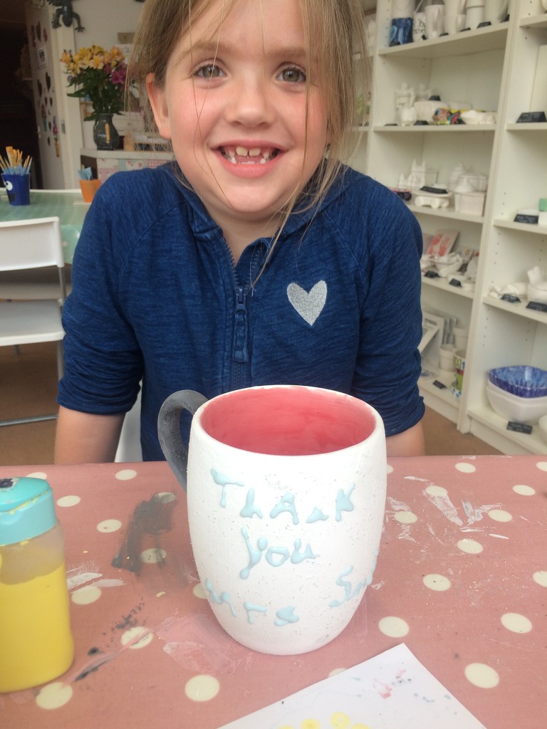 Painted mug for teacher by richard_h_watkinson