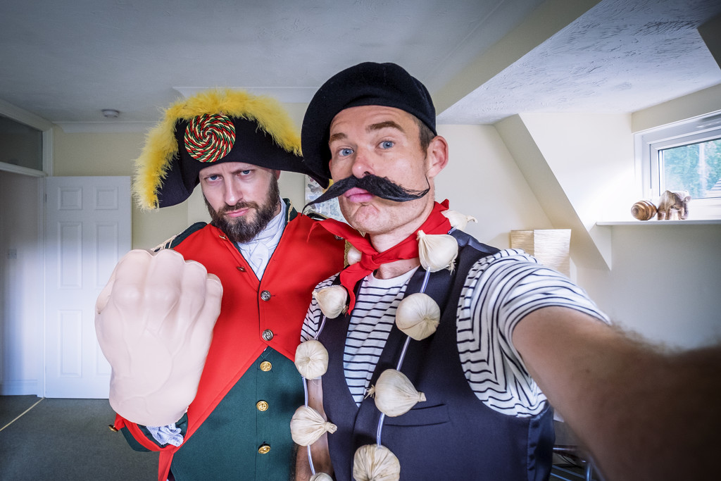 Day 176, Year 4 - Napoleon & Frenchy On The Day Of The Stag by stevecameras