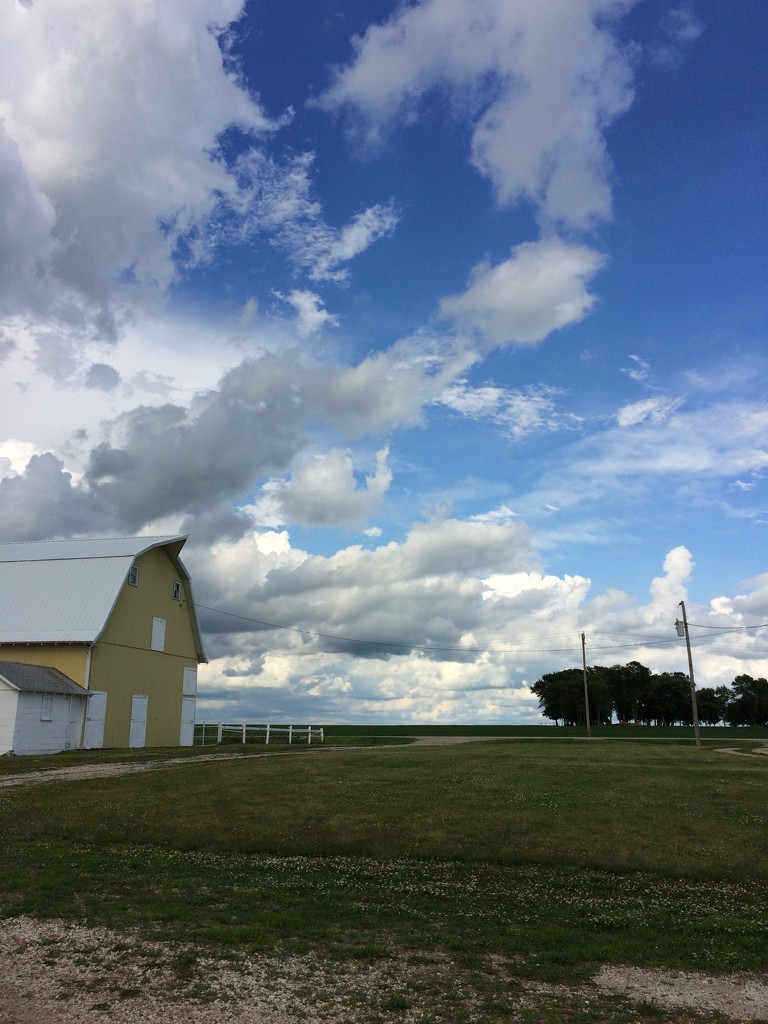 Clouds over the Barn by bjchipman