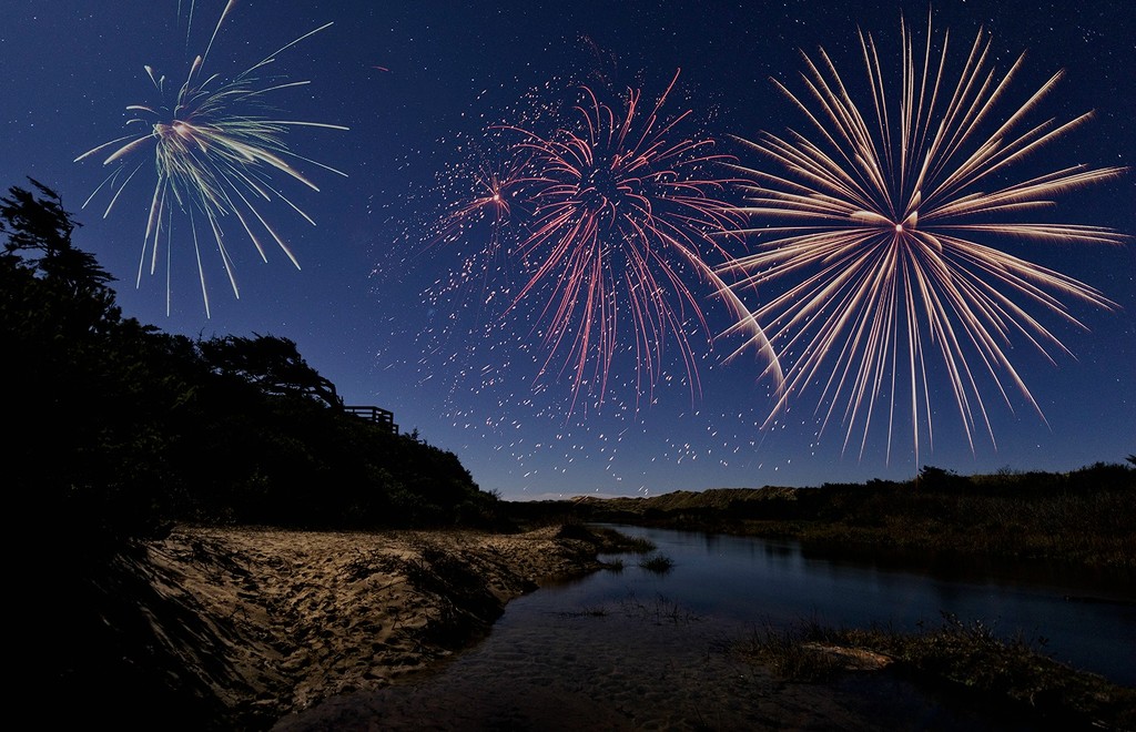 Holman Overlook Fireworks by jgpittenger