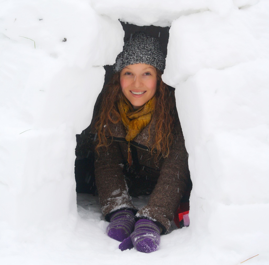 In the igloo by lily