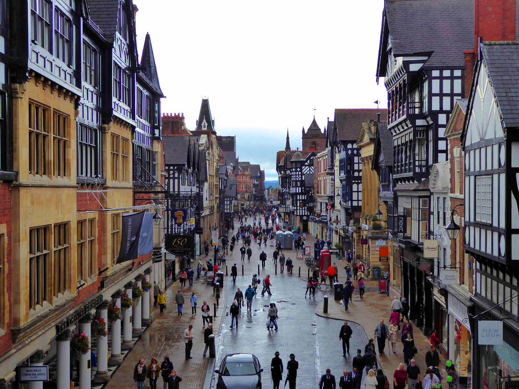 Wet day in Chester by cmp