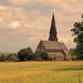 Church in the wheat field by cmp