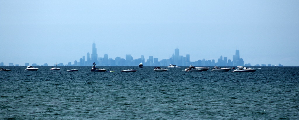 Chicago Skyline  by randy23