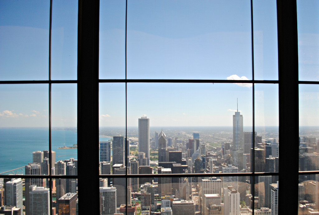 Chicago from the John Hancock Skyway by alophoto