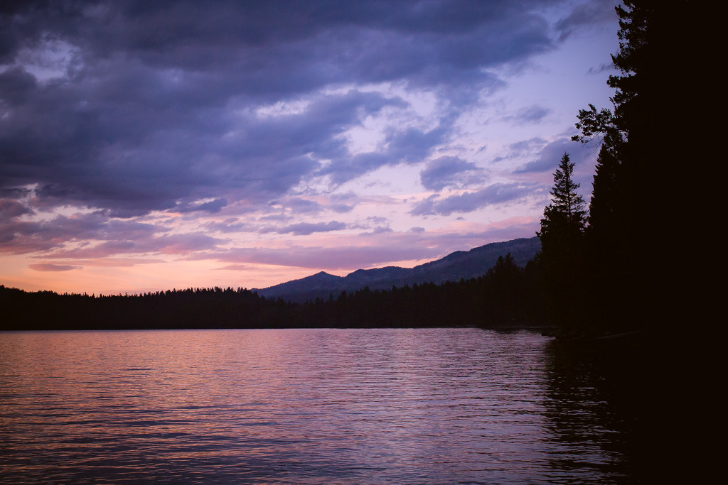 Sunset at the Lake by tina_mac