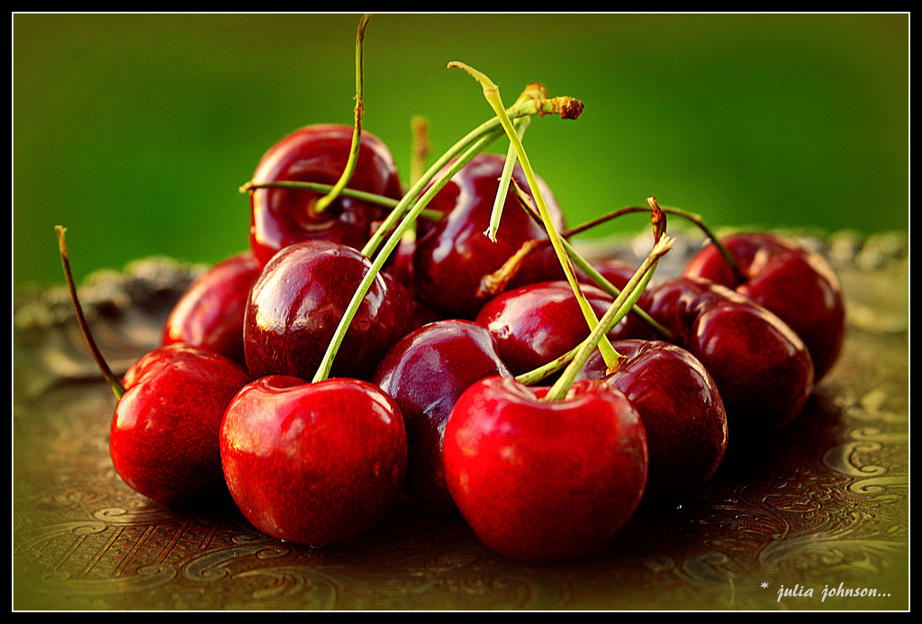 Cherries.... from America... by julzmaioro