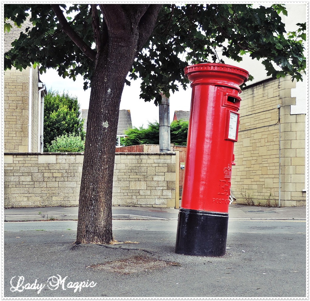 The Leaning Tower of Postie by ladymagpie