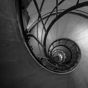 19th Jun 2016 - Arc de Triomphe stairwell, Looking Up