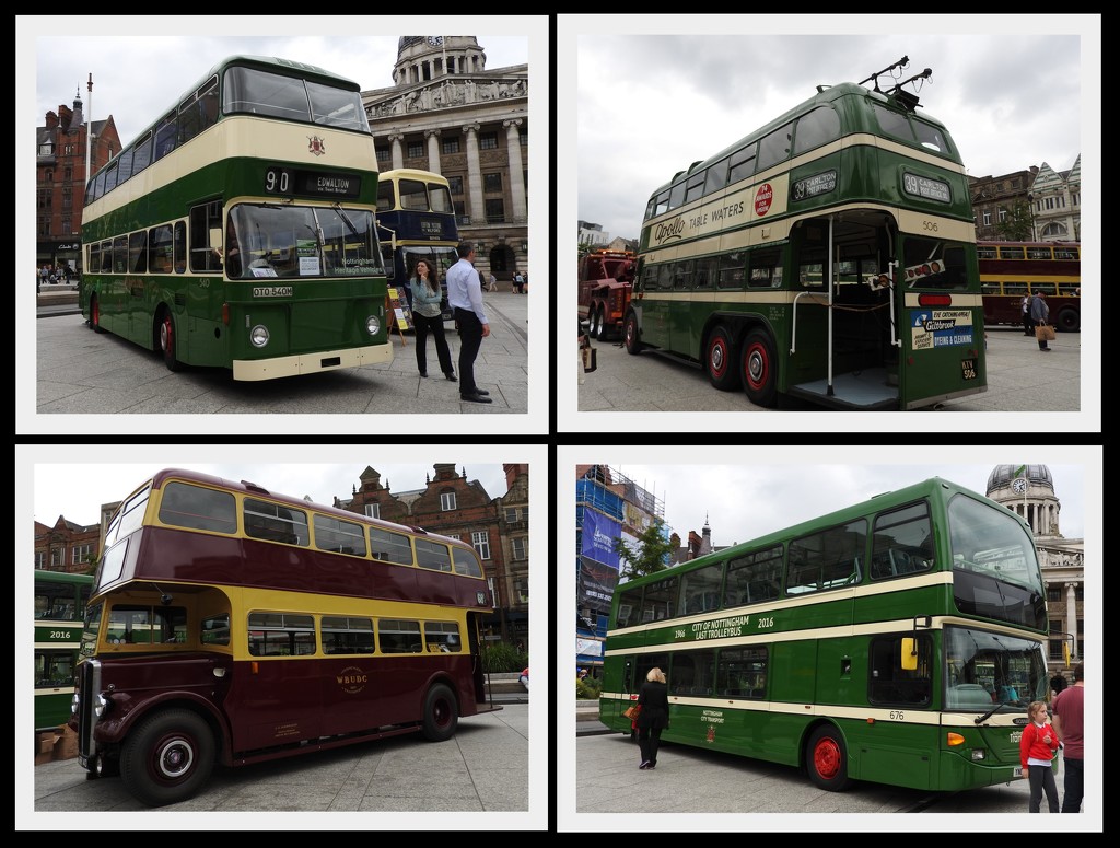 Buses In The Market Place by oldjosh