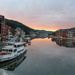 Sunset over the Meuse by busylady