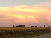 17th Jul 2016 - Sunset over Iowa Corn