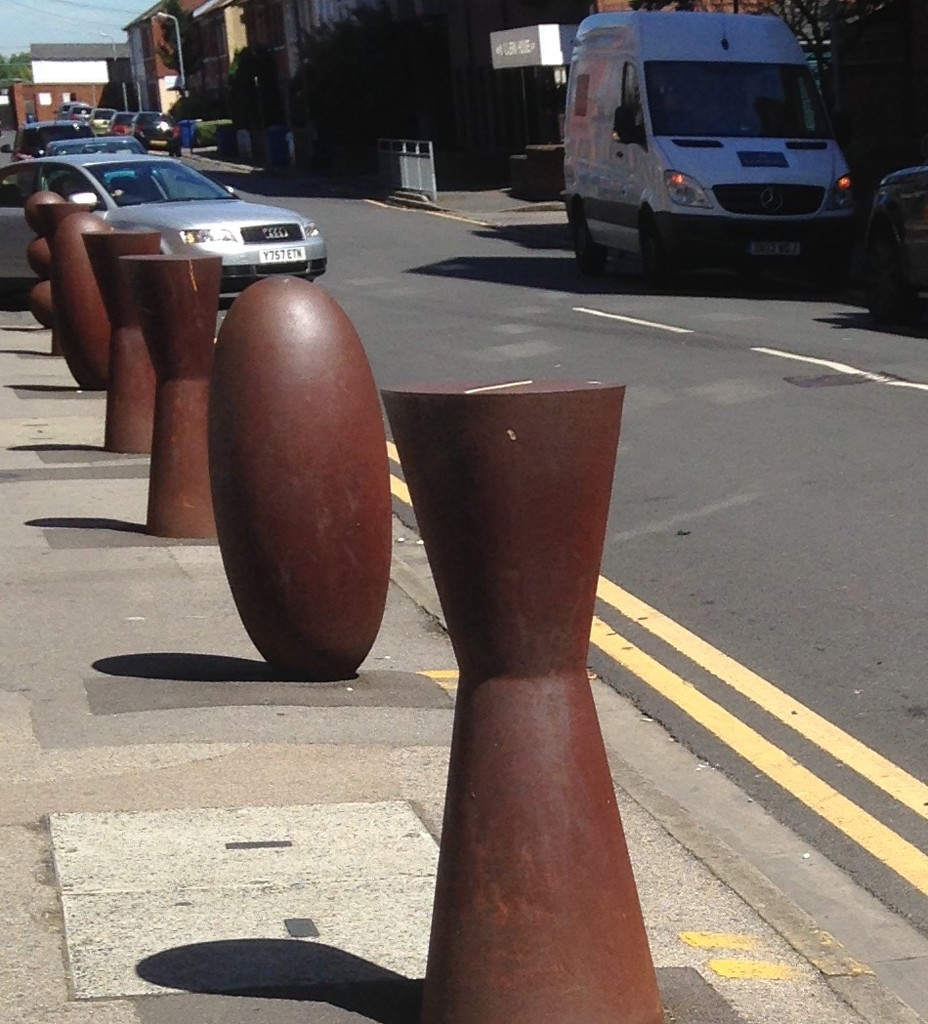 Street bollards Maidenhead by denidouble