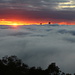 Sunrise on Fog by terryliv