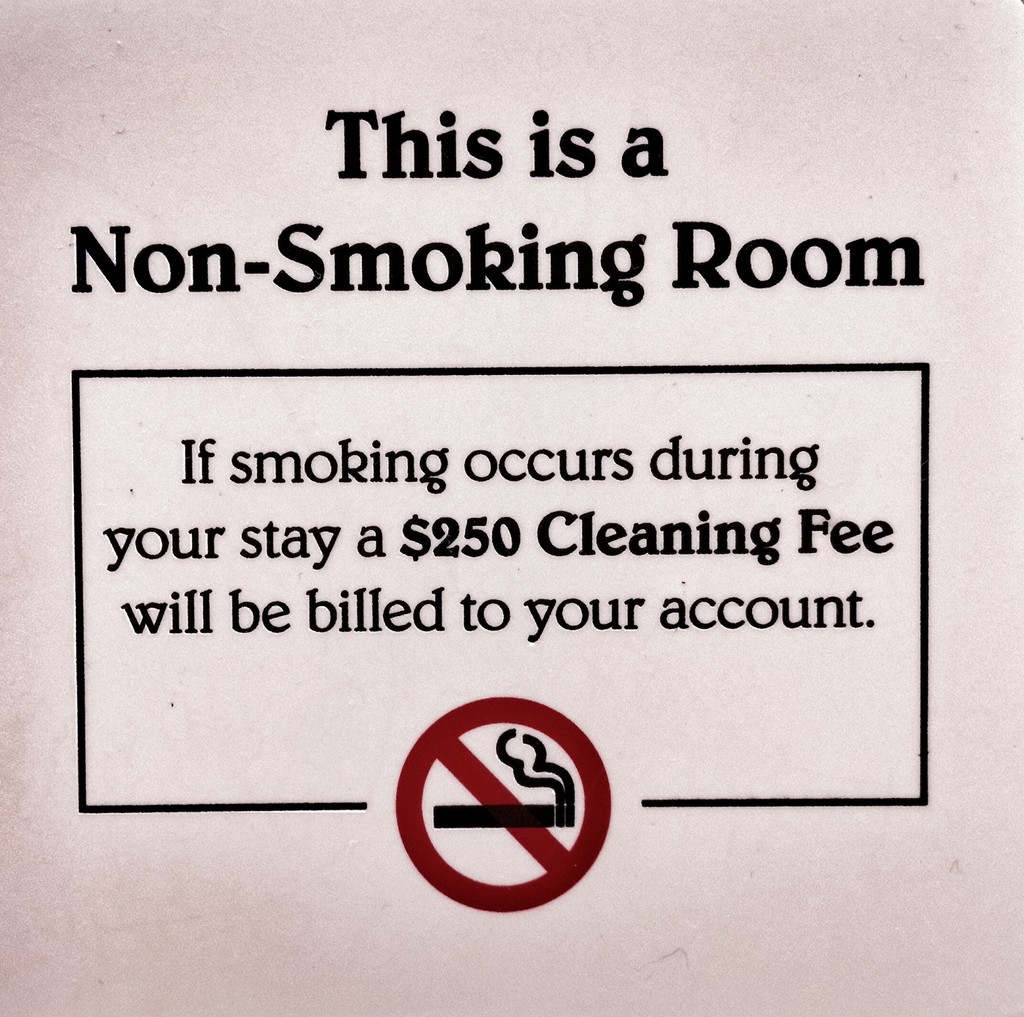 non-smoking room by scottmurr