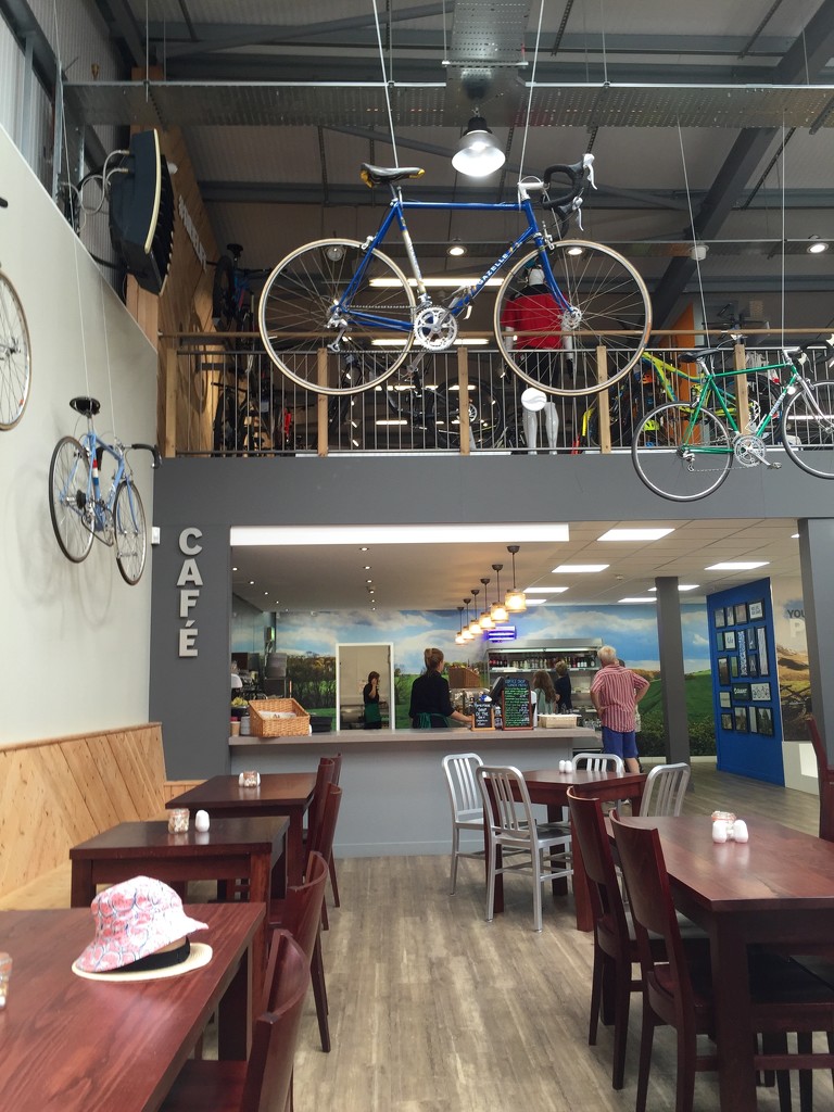 Cafe In A Cycle Shop by gillian1912