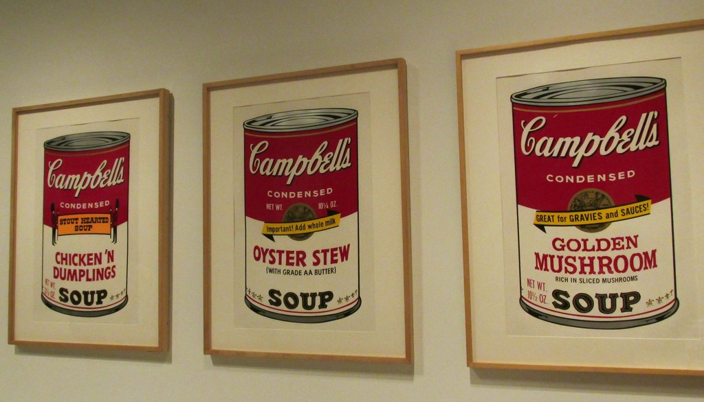Andy Warhol art by mittens