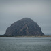 Morro Rock in The Summer Fog by elatedpixie