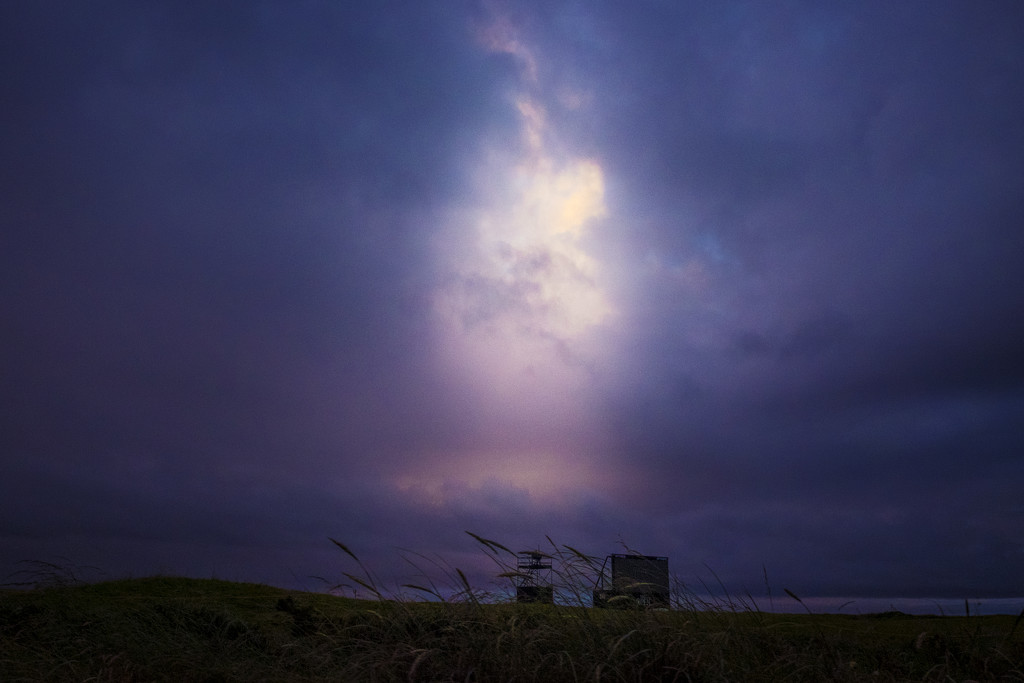 Day 197, Year 4 - A Break In The Clouds Over Troon by stevecameras