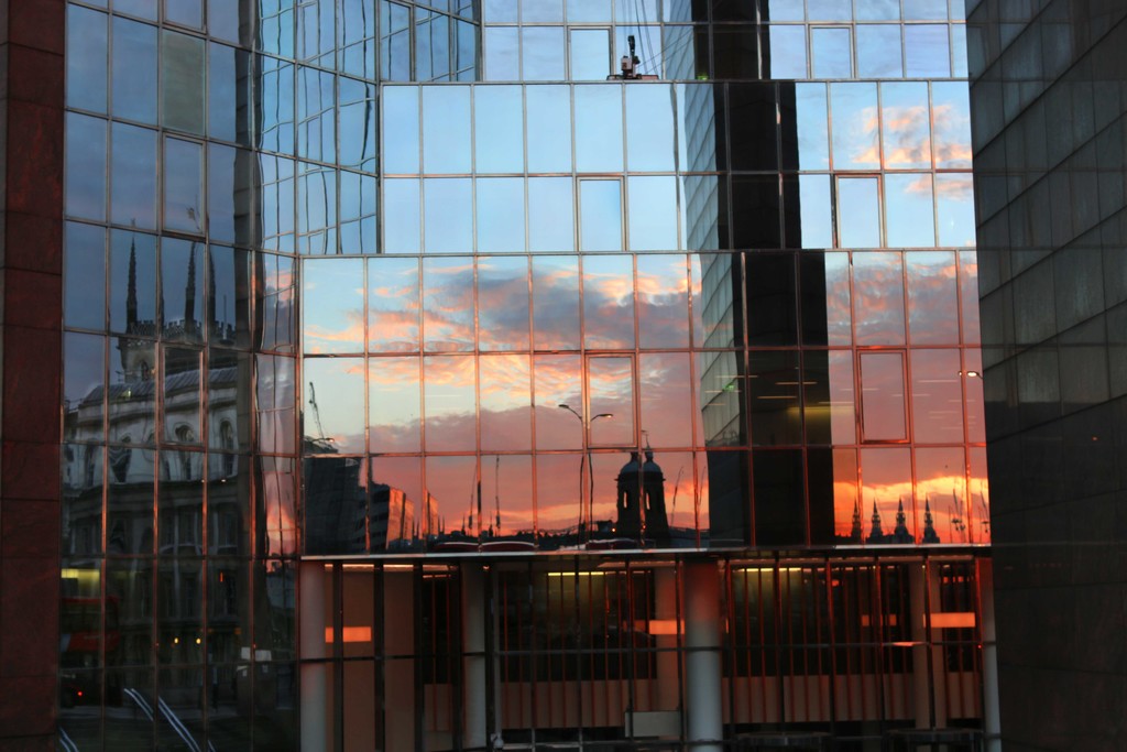 Reflections of London by shepherdmanswife