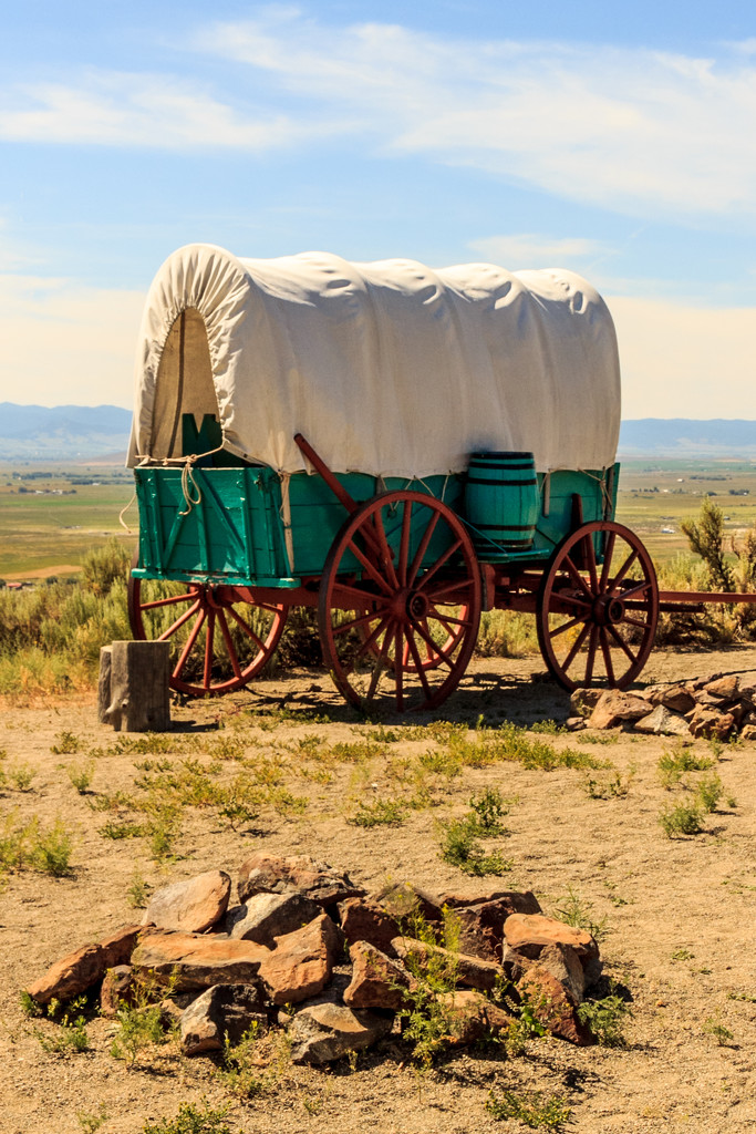 Oregon Trail Wagon by clay88