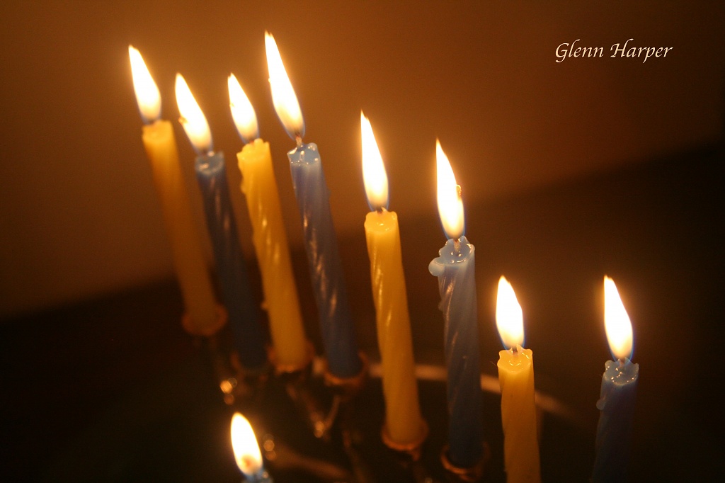 Chanukah Glow by glennharper