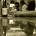 Reflecting at the Bar by kerosene